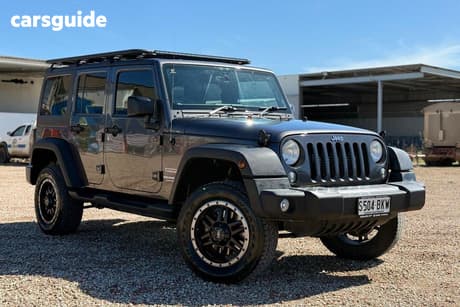 Grey 2016 Jeep Wrangler Unlimited Softtop Sport (4X4)