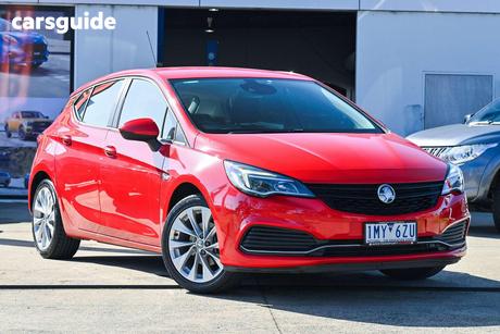 Red 2018 Holden Astra Hatchback R
