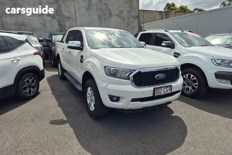 White 2021 Ford Ranger Double Cab Pick Up Xlt 2.0 (4X4)