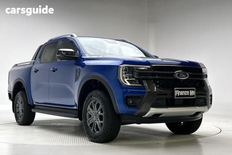 Blue 2025 Ford Ranger Double Cab Pick Up Wildtrak 3.0 (4X4)