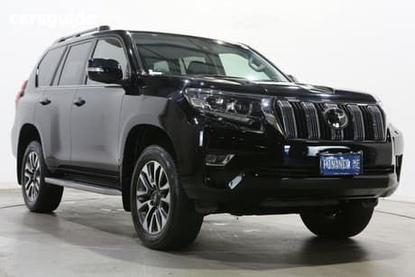 Black 2021 Toyota Landcruiser Prado Wagon Vx