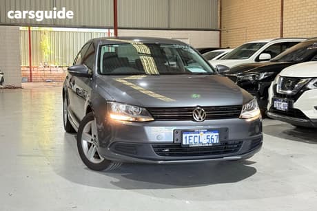 Grey 2013 Volkswagen Jetta Sedan 118 TSI COMFORTLINE 1KM MY13