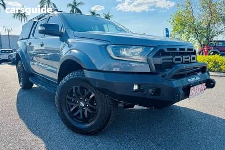 Grey 2019 Ford Ranger Double Cab Pick Up Raptor 2.0 (4X4)