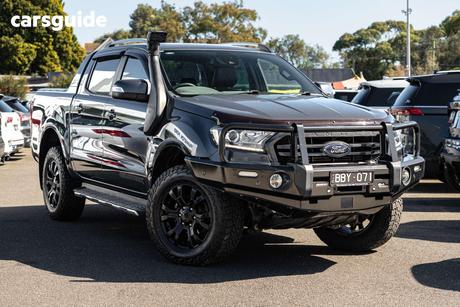 Grey 2019 Ford Ranger Double Cab Pick Up Wildtrak 2.0 (4X4)