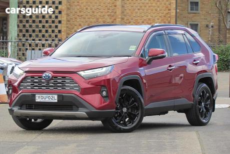 Red 2024 Toyota RAV4 Wagon Cruiser (Awd) Hybrid