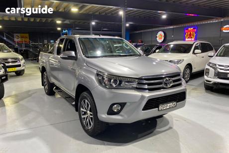 Grey 2017 Toyota Hilux X Cab Utility Sr5 (4X4)