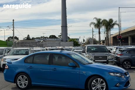 Blue 2009 Ford Falcon Sedan Xr6