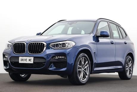 Blue 2019 BMW X3 Wagon Xdrive20D