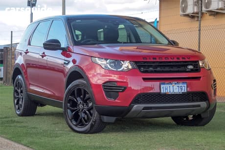 Red 2019 Land Rover Discovery Sport Wagon Si4 (177Kw) Se Awd