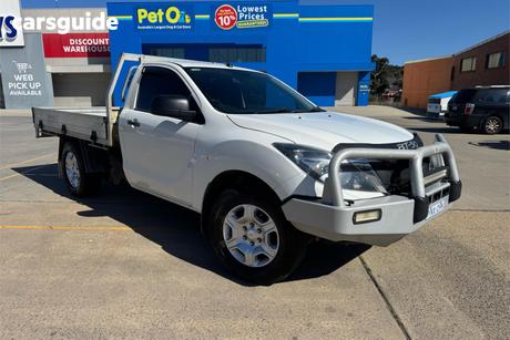 White 2015 Mazda BT-50 Cab Chassis Xt (4X2)