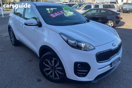 White 2017 Kia Sportage Wagon Si Premium (Fwd)