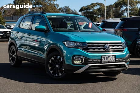 Blue 2020 Volkswagen T-Cross Wagon 85Tsi Life