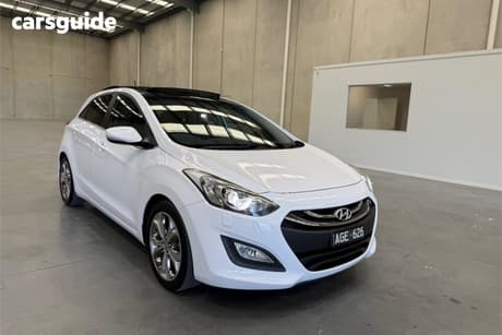 White 2012 Hyundai I30 Hatchback Premium