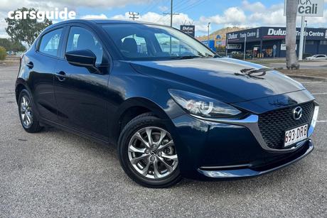 Blue 2020 Mazda 2 Hatchback G15 Pure