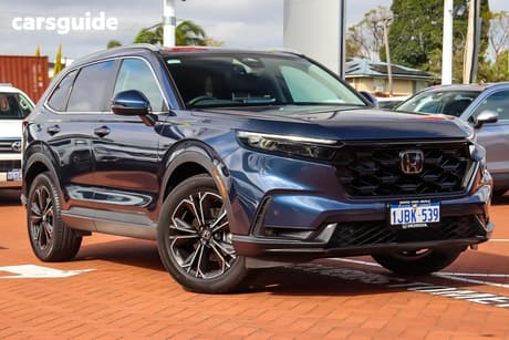 Blue 2024 Honda CR-V Wagon Vti Lx (Awd) 5 Seats