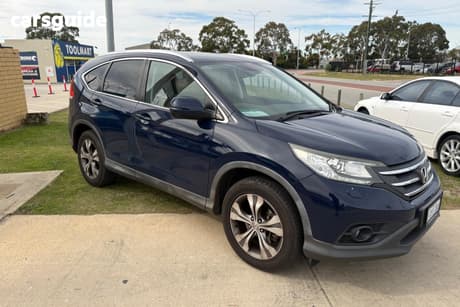 Blue 2013 Honda CR-V SUV DTI-L (4X4) 30 MY14