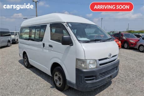 White 2005 Toyota HiAce Commercial DX