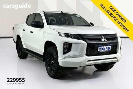 White 2023 Mitsubishi Triton Double Cab Pick Up Glx-R (4X4)