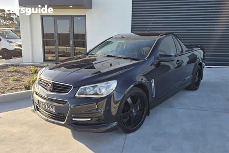 Black 2013 Holden UTE Utility Sv6