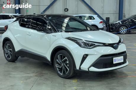 White 2021 Toyota C-HR Wagon Koba (2Wd) Hybrid
