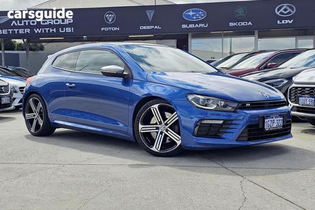 Blue 2015 Volkswagen Scirocco Coupe R