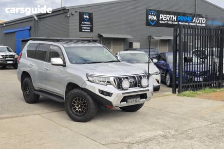 Silver 2021 Toyota Landcruiser Prado Wagon Gxl