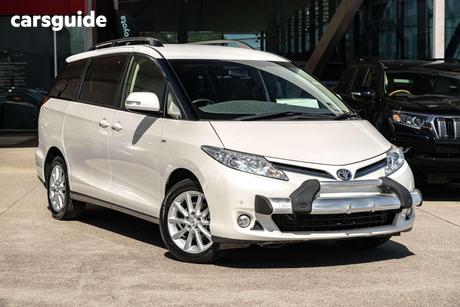 White 2014 Toyota Tarago Wagon Glx