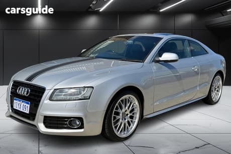 Silver 2010 Audi A5 Coupe 3.0 Tdi Quattro