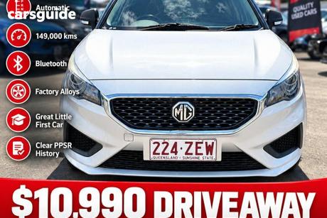 Silver 2019 MG MG3 Hatchback Core
