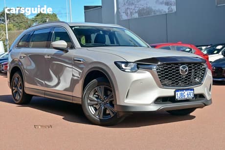 Beige 2026 Mazda CX-80 Wagon G40E Touring