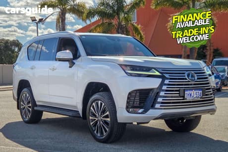 White 2023 Lexus LX600 Wagon