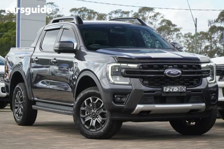Grey 2026 Ford Ranger Double Cab Pick Up Wildtrak 3.0 (4X4)