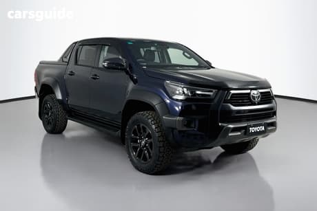 Blue 2024 Toyota Hilux Double Cab Pick Up Rogue (4X4)