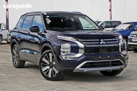 Blue 2025 Mitsubishi Outlander Wagon Aspire 7 Seat (2Wd)