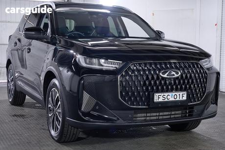 Black 2025 Chery Tiggo 7 Wagon Csh Ultimate