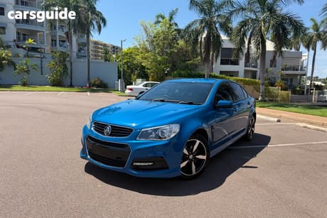Blue 2014 Holden Commodore Sedan Sv6