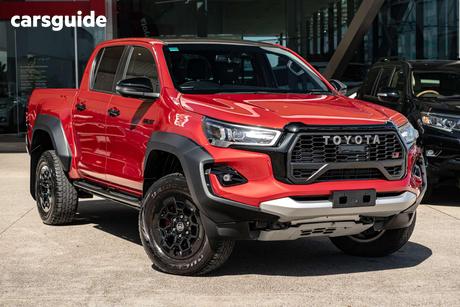Red 2025 Toyota Hilux Double Cab Pick Up Gr-Sport (4X4)