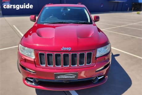 Red 2012 Jeep Grand Cherokee Wagon Srt 8 (4X4)