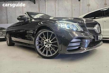 Grey 2019 Mercedes-Benz C300 Cabriolet