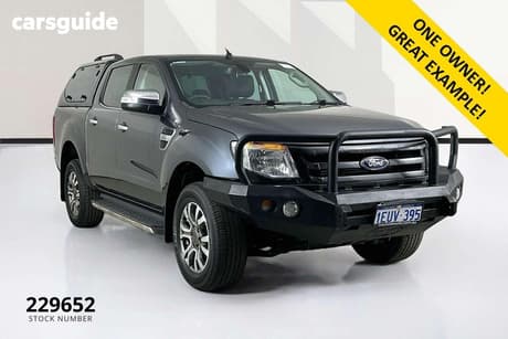 Blue 2015 Ford Ranger Dual Cab Utility Xlt 3.2 (4X4)