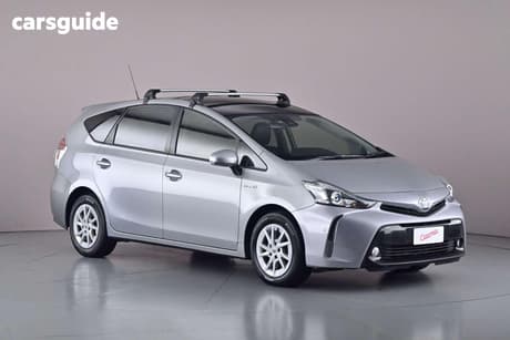 Silver 2021 Toyota Prius V Wagon I-Tech