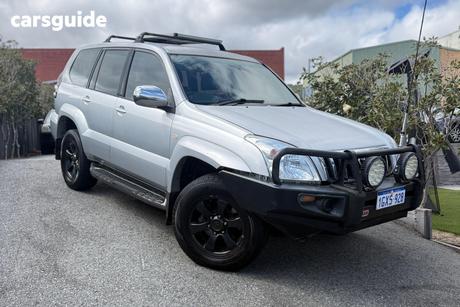 Silver 2005 Toyota Landcruiser Wagon Gxl (4X4)