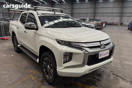White 2021 Mitsubishi Triton Ute Tray