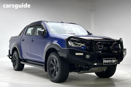 Blue 2021 Isuzu D-MAX Crew Cab Utility X-Terrain (4X4)