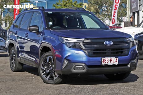 Blue 2025 Subaru Forester Wagon Hybrid (Awd)
