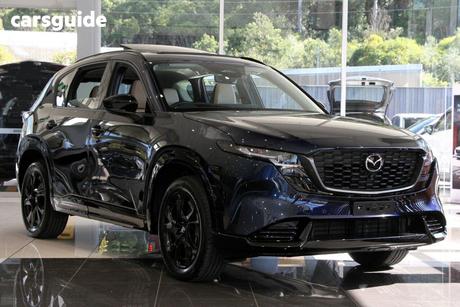 Blue 2026 Mazda CX-5 Wagon G25 Akera (Awd)