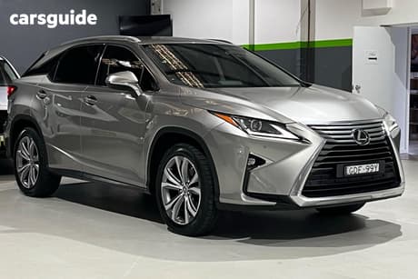 Silver 2018 Lexus RX SUV LUXURY GGL25R MY18