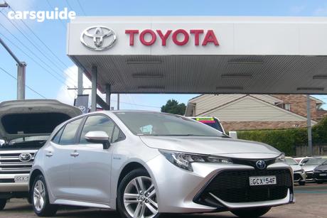 Silver 2022 Toyota Corolla Hatchback Ascent Sport Hybrid