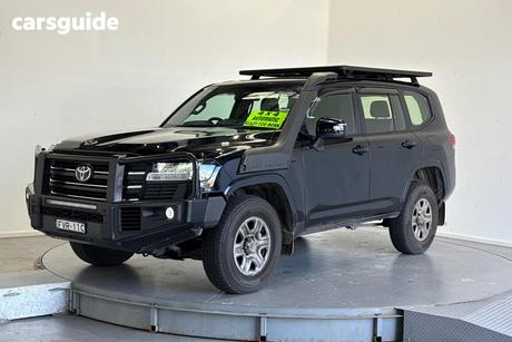 Black 2025 Toyota Landcruiser Wagon Lc300 Gx (4X4)