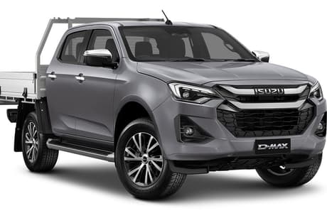 Grey 2026 Isuzu D-MAX Crew Cab Utility Ls-U (4X4)